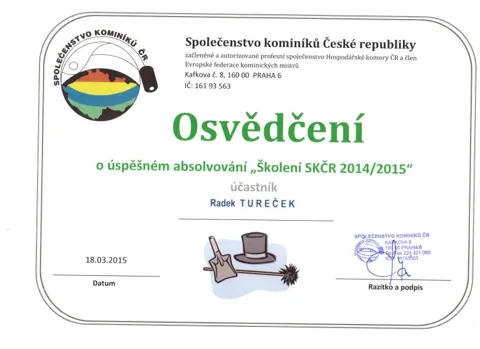 Osvědčení 1