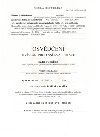 Osvědčení 4