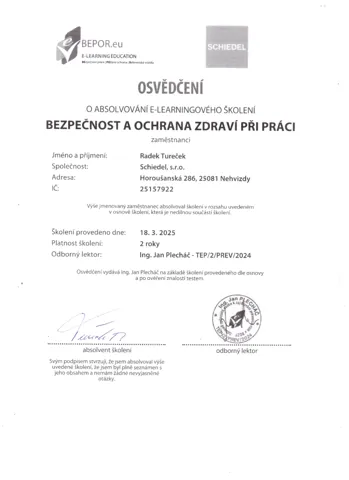 Osvědčení 18
