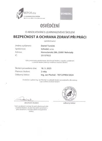 Osvědčení 20